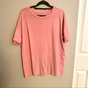 Aerie Real Soft Distressed Oversized Tee